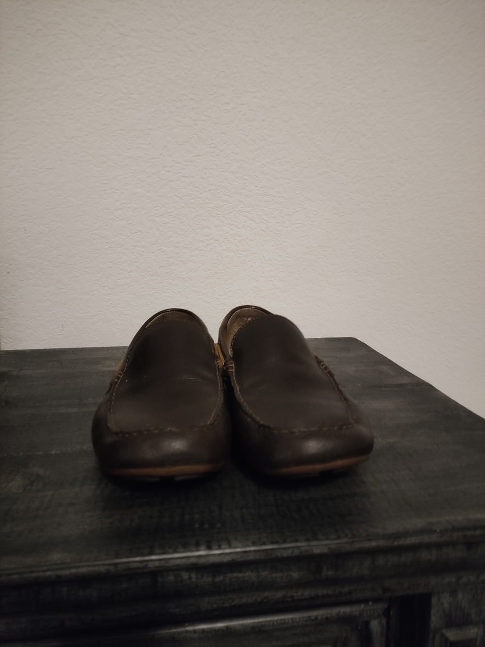 Men's Born Casual Slip-On Loafers in Dark Brown
